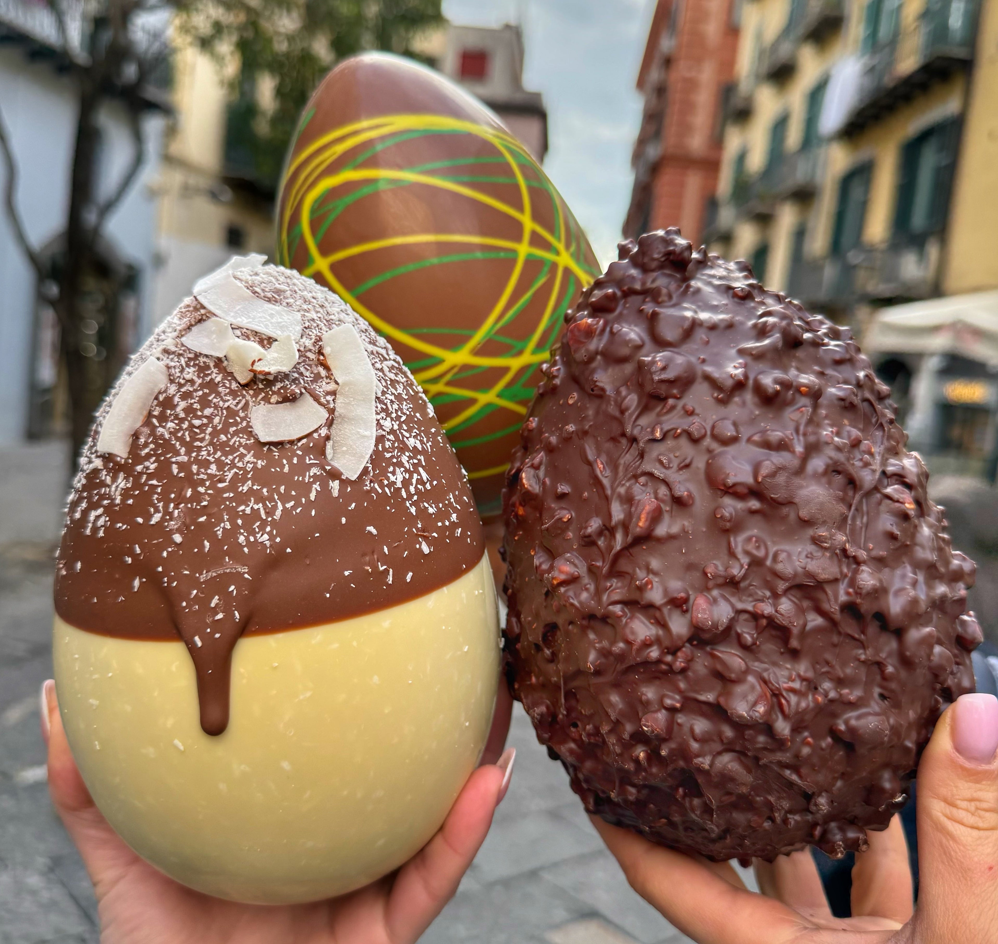 Uova di cioccolato e Colombe