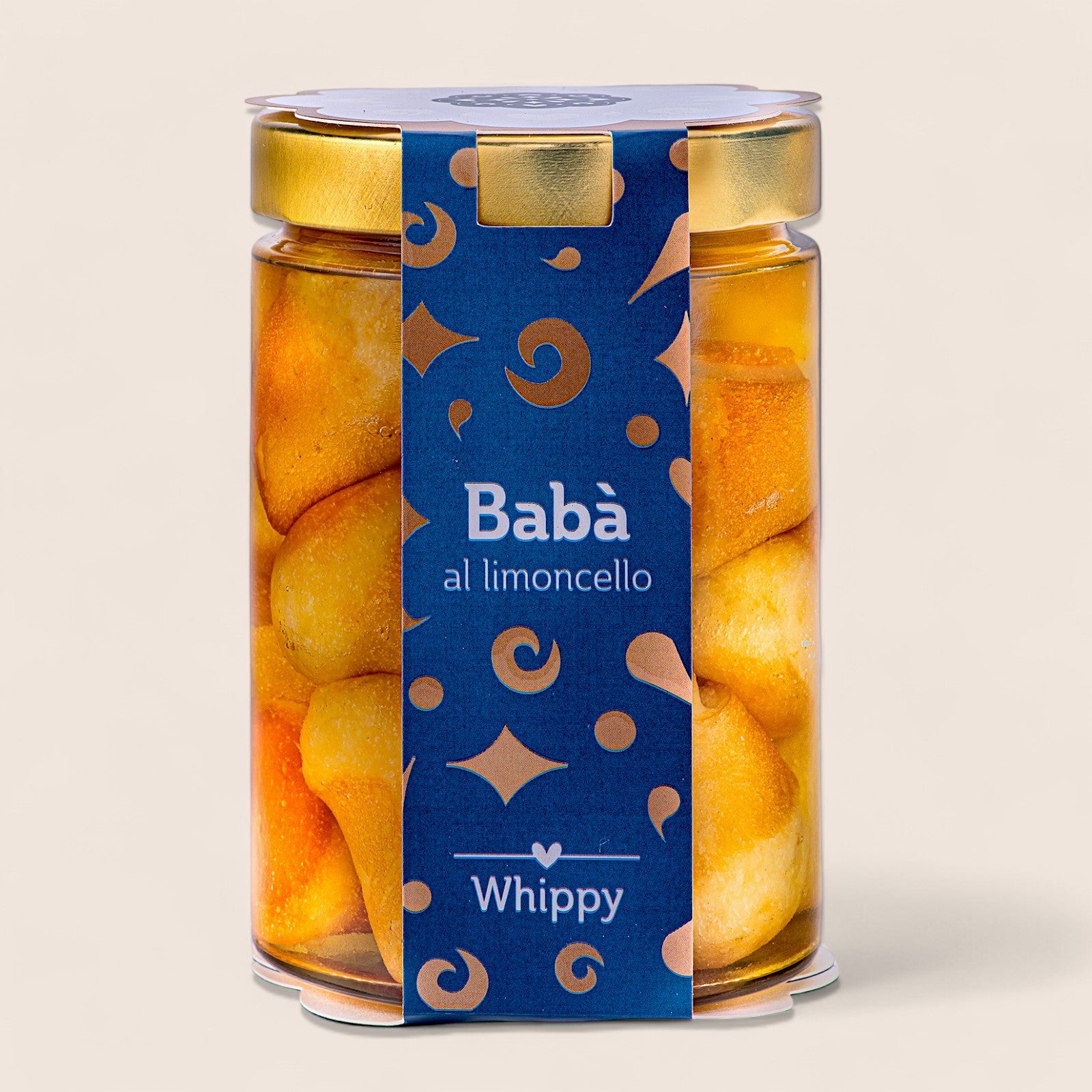 I Sottospirito al limoncello, soffici mini babà in barattolo da 400 g