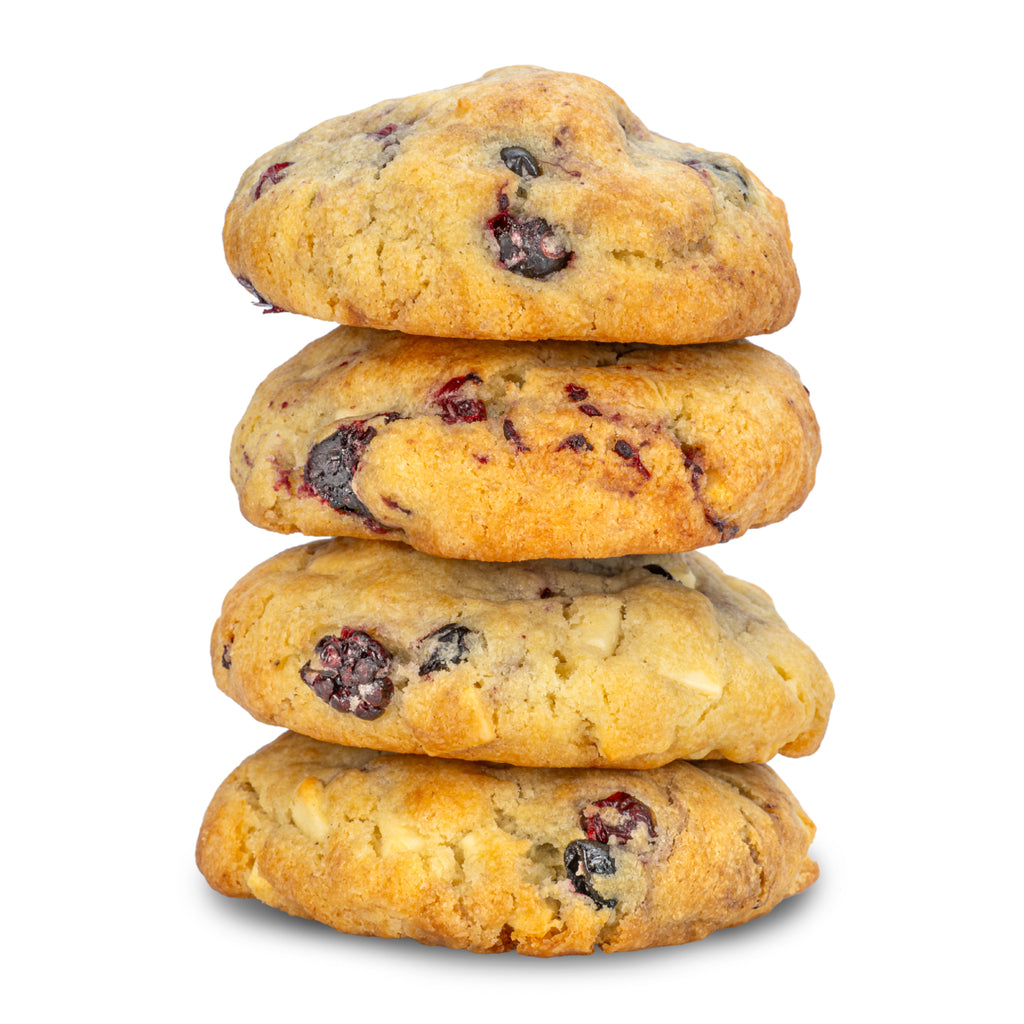 Cookies Frutti di bosco e cioccolato bianco
