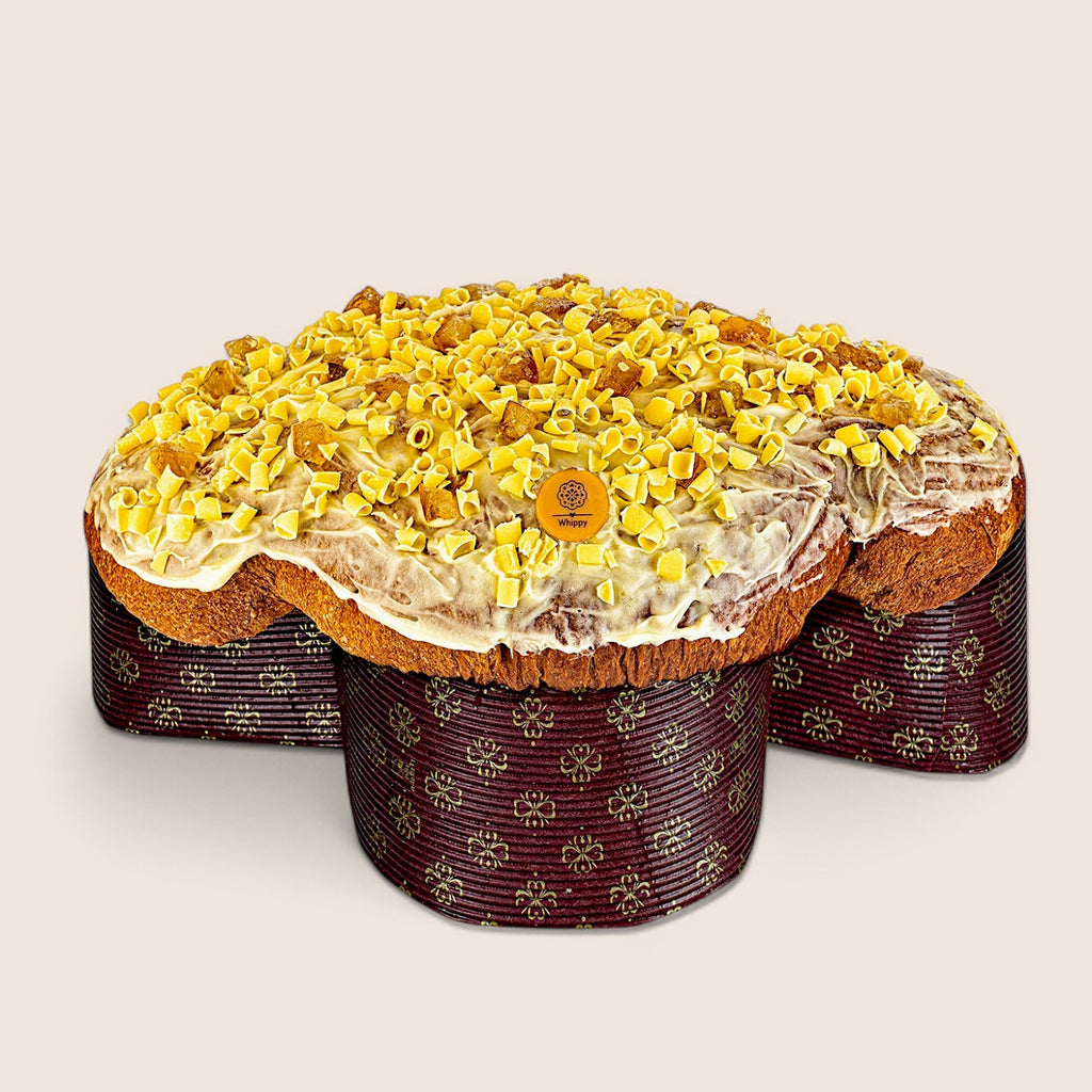 Colomba artigianale  Amalfitana, farcita con crema al limoncello