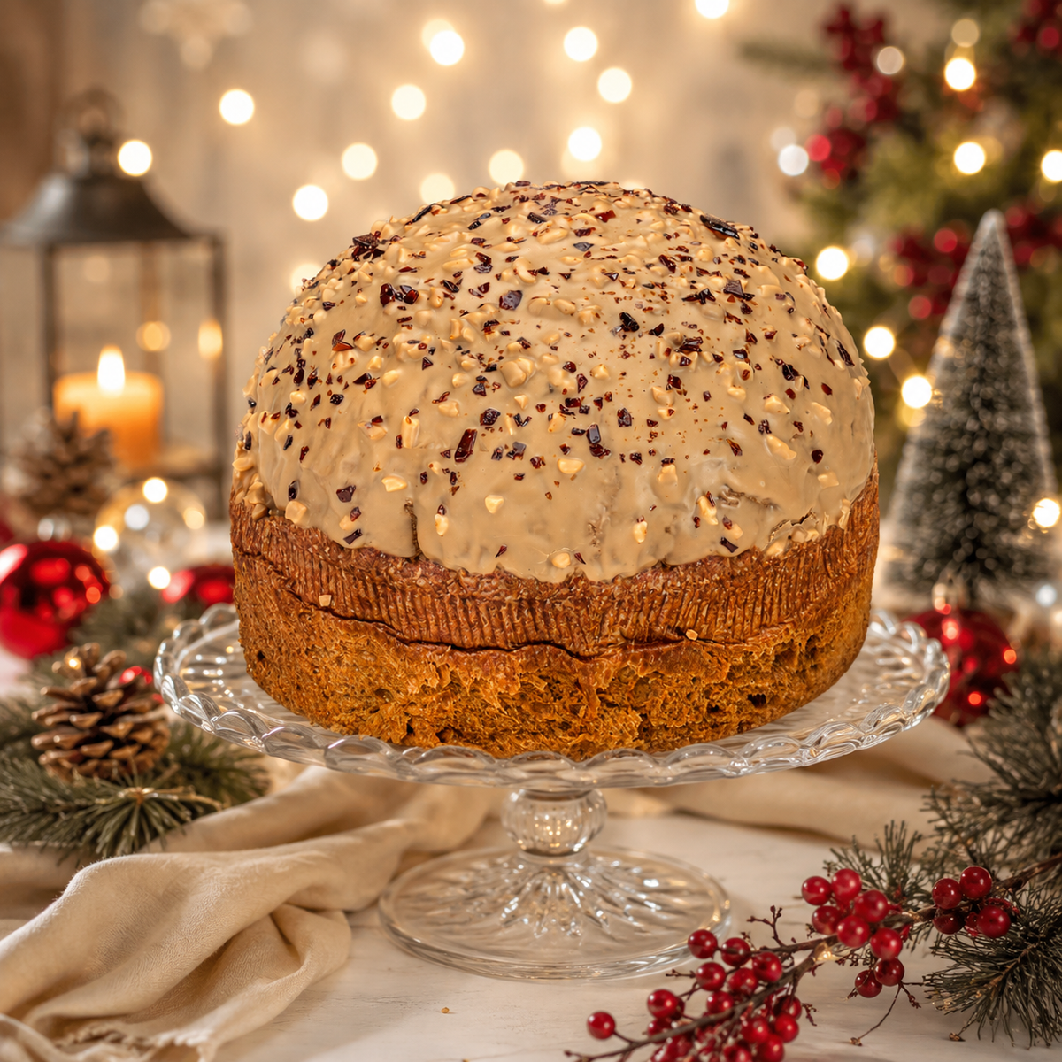 Panettone artigianale Farcito Peanut Caramel