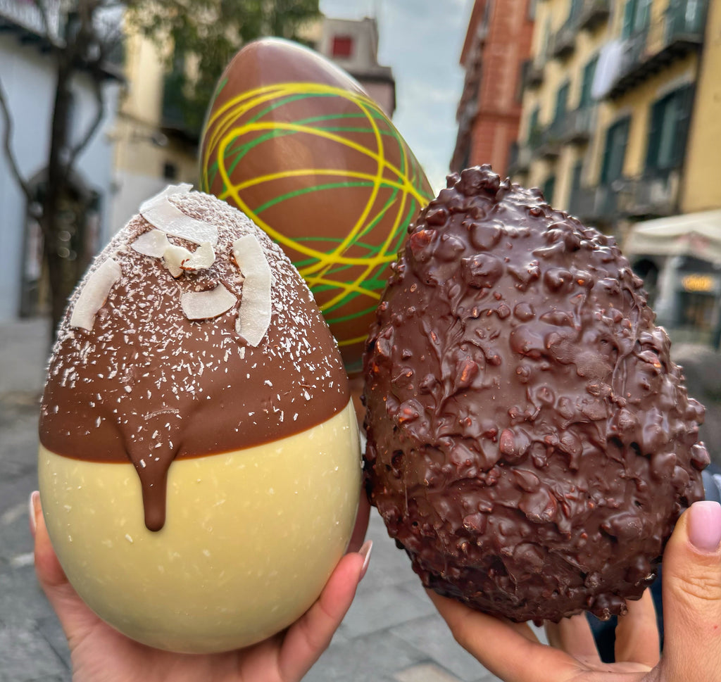 Uovo di Pasqua Bigusto cocco e cioccolato, con golosa sorpresa
