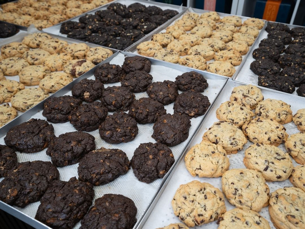 Cookies arancia e cioccolato